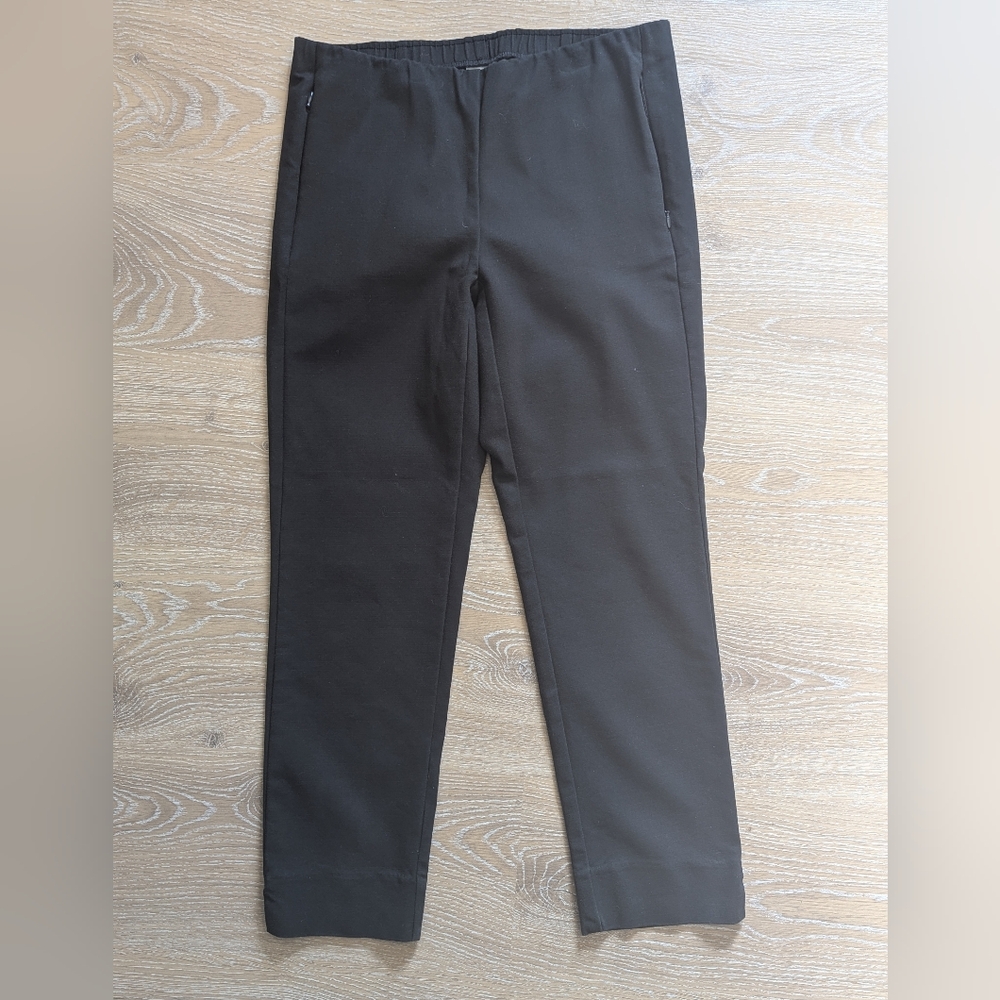 J Jill Essential Cotton Stretch Women's Black Pants